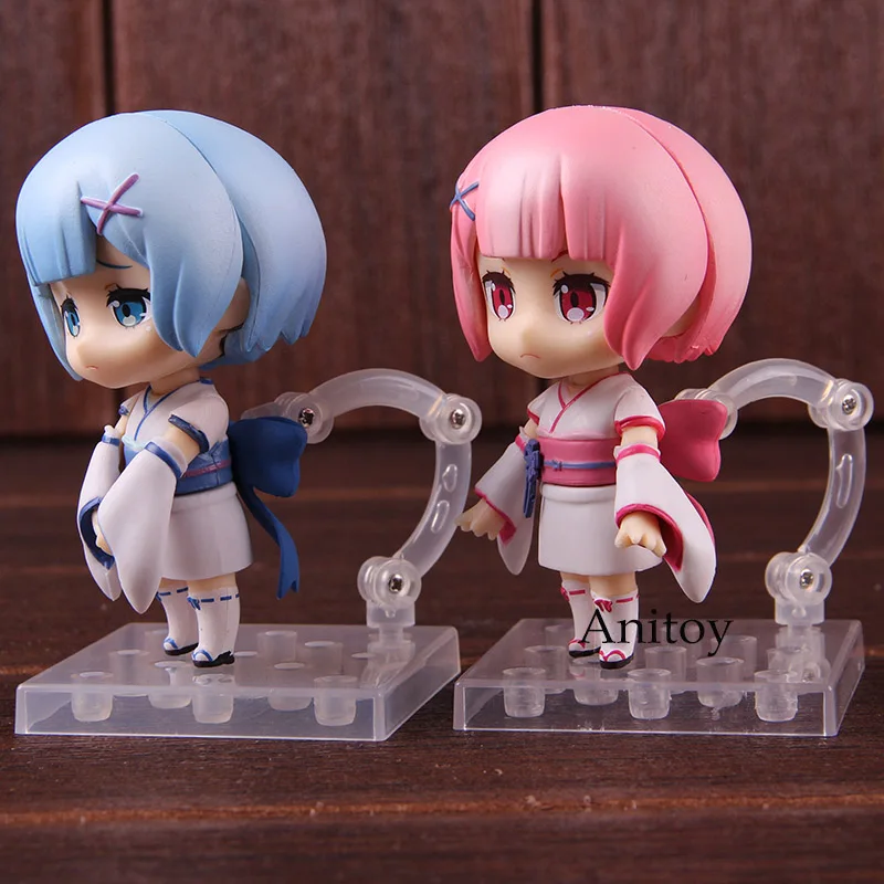 Nendoroid 942 Re: жизнь в другом мире от Zero Re Zero Ram Rem детство Ver. ПВХ фигурка Коллекционная модель игрушки