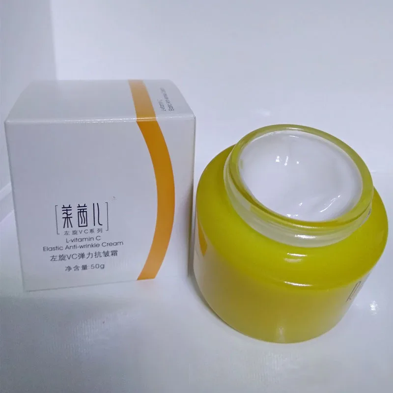 Эластичный крем от морщин Levo Vitamin C увлажняющий отбеливающий для лица корейская