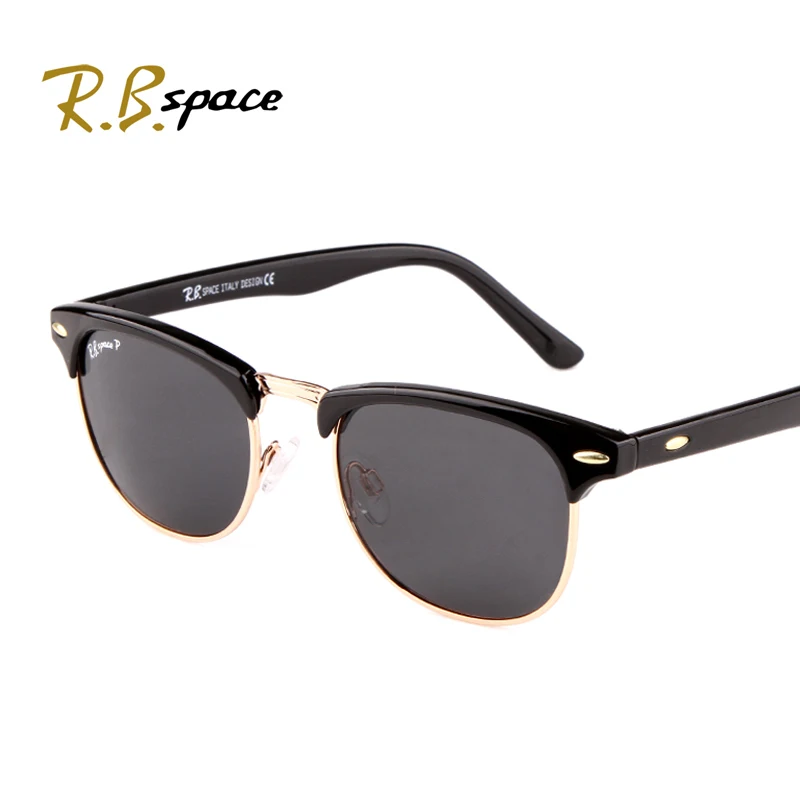 RBspace циркулярный поляризационный человек солнцезащитные очки мода очки классический ретро Avaitor солнцезащитные очки женщин очки разнообразие цветов