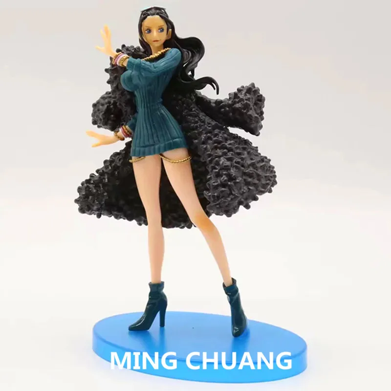 Одна штука Nico Robin Miss Allsunday 20th anniversary Ver ПВХ фигурка Коллекционная модель игрушки с
