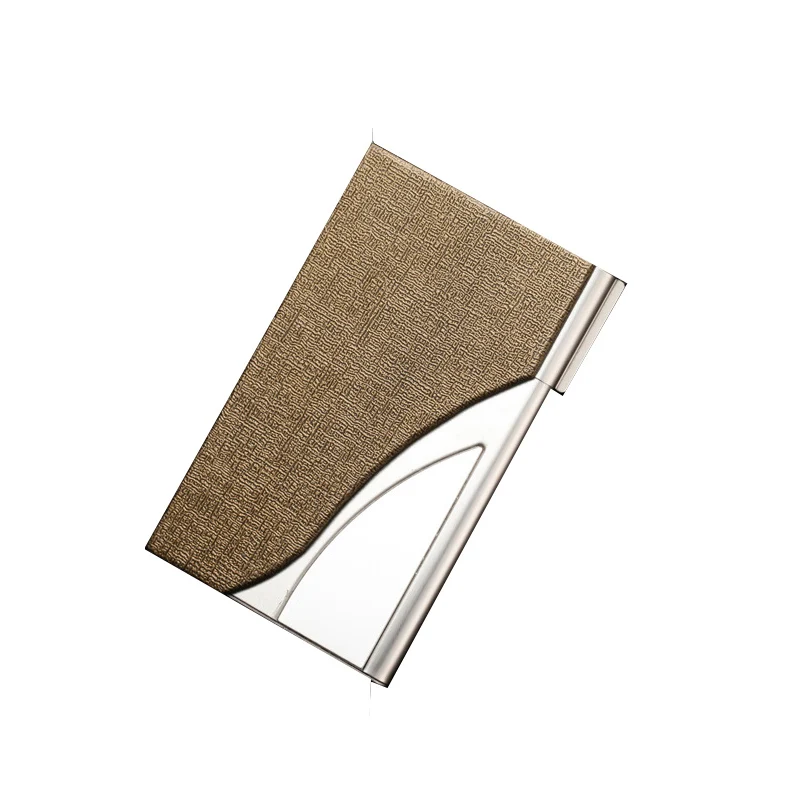 

Metal Business Card Case Stainless Card & ID Holders Travel Card Wallet Slim Credit Card Cover