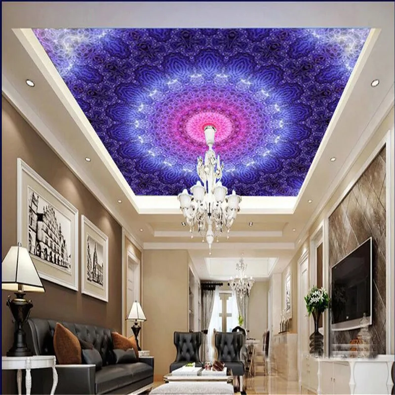 mural-3d wallpaper home decor Photo background Deluxe ceiling upper space  hall living room background art wall wallpaper mural _ - AliExpress Mobile