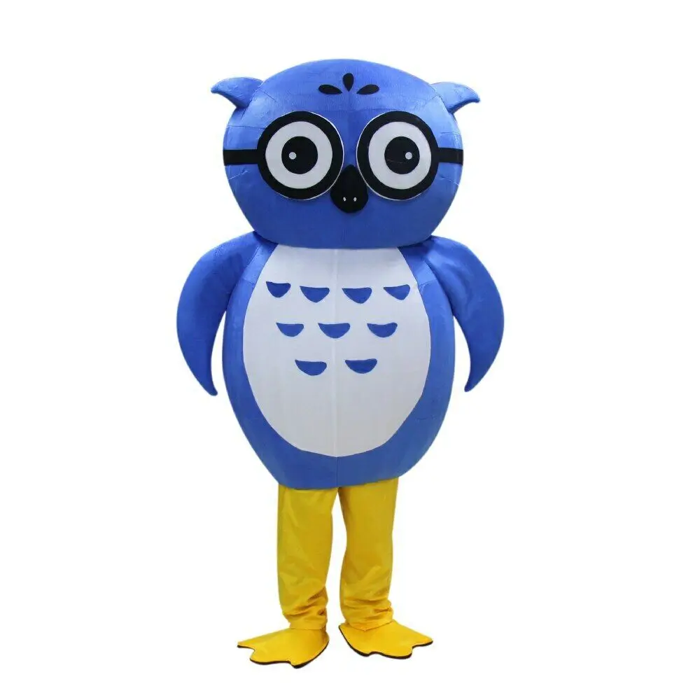 

Blue Owl Mascot Costume Cosplay Party Game Dress Outfits Clothing Advertising Carnival Halloween Xmas Easter Festival Adults US