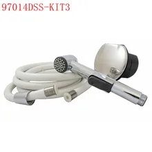 Набор для душа из нержавеющей стали с 8' нейлоновым шлангом для морской лодки, яхты, RV