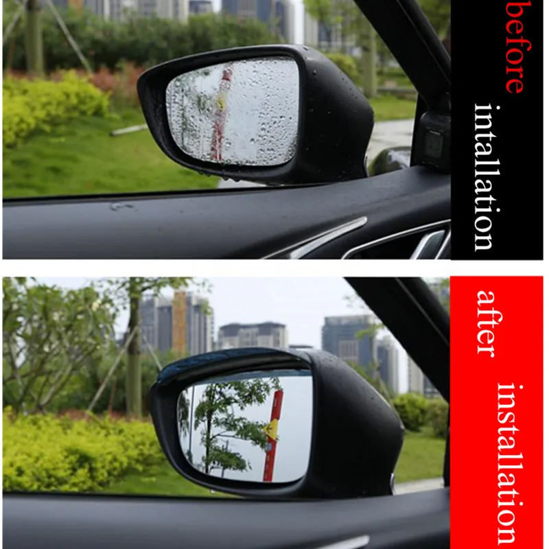 

For MAZDA CX-3 CX3 CX 5 Car Side Rear Mirror Shade Carbon Fiber Car Side Rear Mirror Rain Guard CX3 CX-3 2016-2018