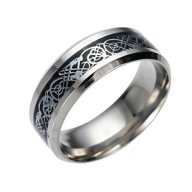 ROMAD Fashion Dragon Titanium Men's Wedding Band Rings jwelry for women Wholesale R4 | Украшения и аксессуары