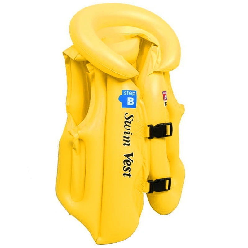 

Child Survival Jacket Swimming Inflatable Safety Life Jacket Children Kids Vest Training Swimming Floating