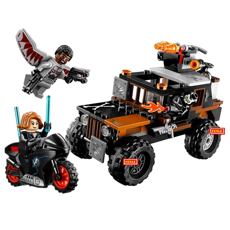 

179PCS Marvel Super Heroes Crossbones' Hazard Heist Building Block Assemble Model Brick Education Legoings Toys DBP361