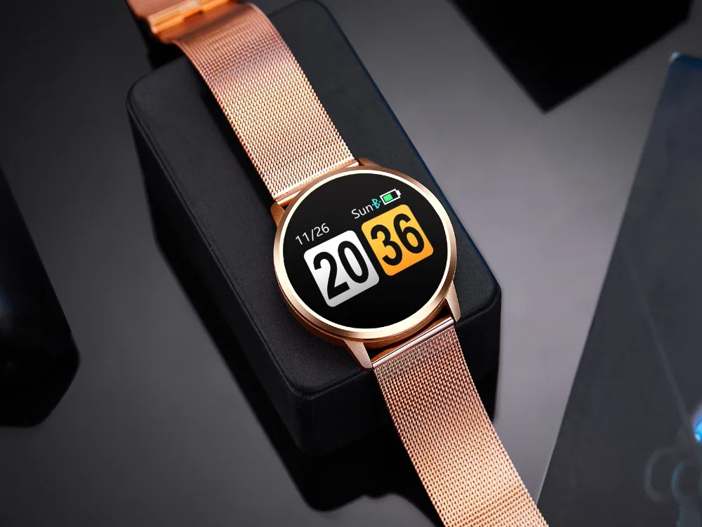 Смарт-часы Newwear Q8, OLED, цветной экран, умная электроника, Смарт-часы, модный фитнес-трекер, пульсометр, bluetooth, для мужчин, женщин