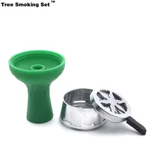 Кальян зеленая чаша Kopf Oduman Narguile Nargile курительная трубка-кальян аксессуары Cachimba Снежинка Caloud для Chicha TWAN0356