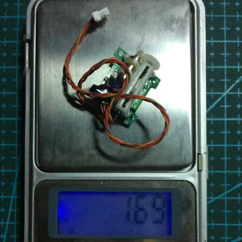 

1.7 gram Ultra Micro Linear Long Throw Servo SPMAS2000L for RC airplanes compatible with AR6400 AR6400L receiver