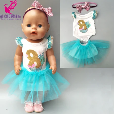 18 дюймов Девочка Кукла Одежда для куклы Радуга юбка-пачка для 18 дюймов американская кукла Красочное платье аксессуары - Цвет: A4