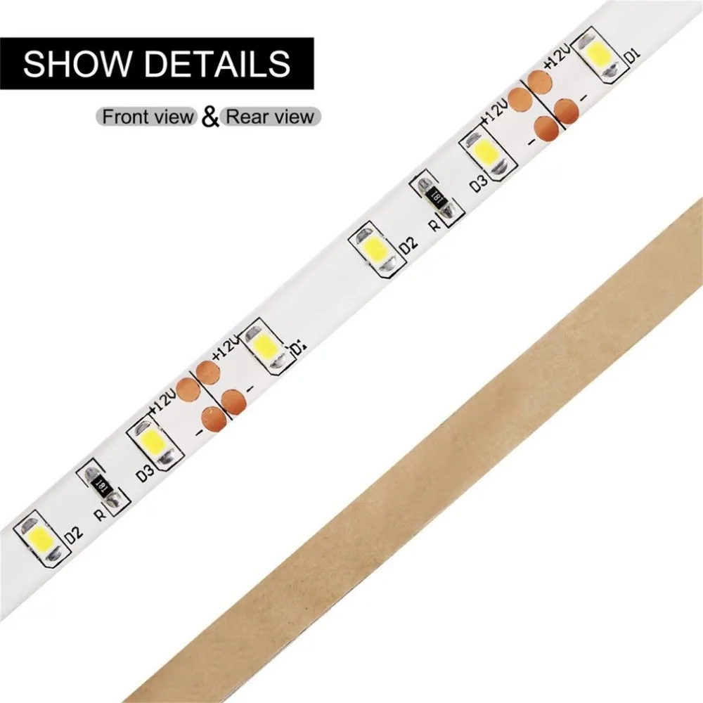 Tiras de Led linear brilho regulável inteligente sensor Consumo de Energia (w/m) : 4.8w/m