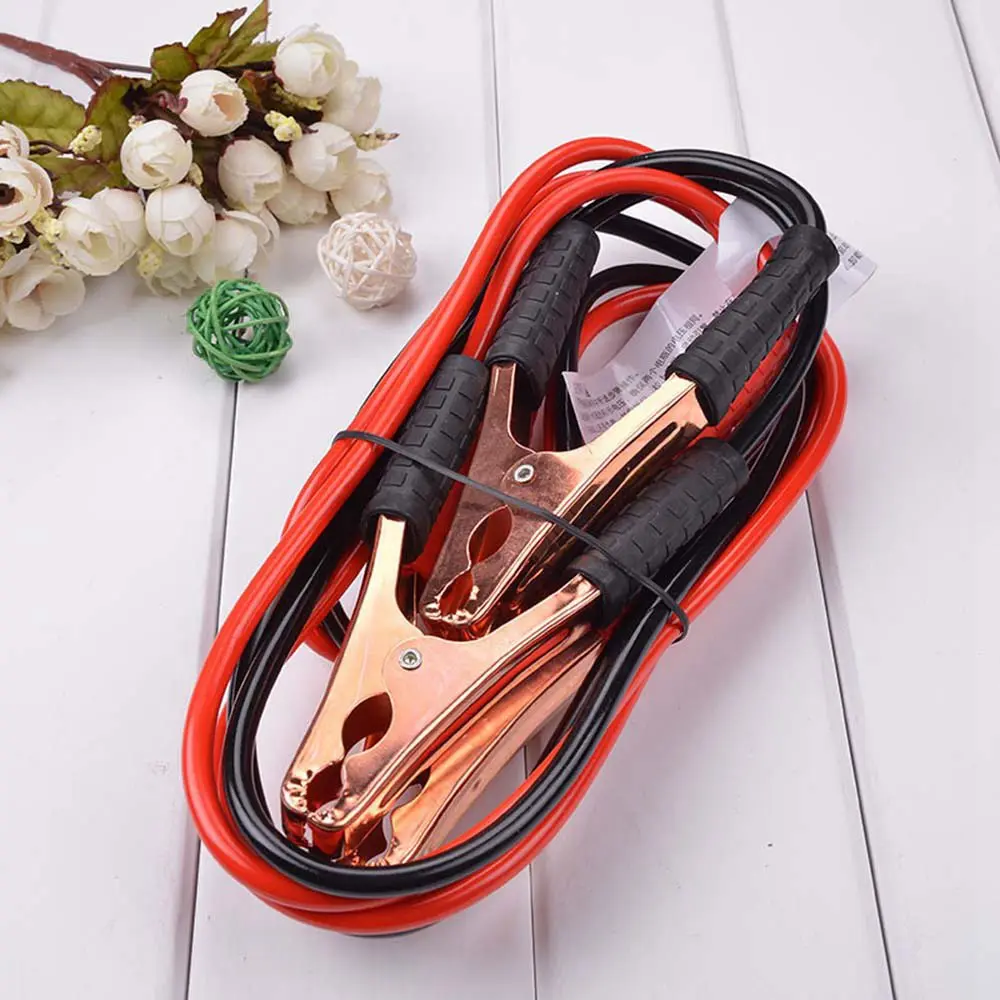 

Emergency Lead Cable Battery Alligator Clamps Clip For Car Trucks Jump Starter Charging Starting System Battery