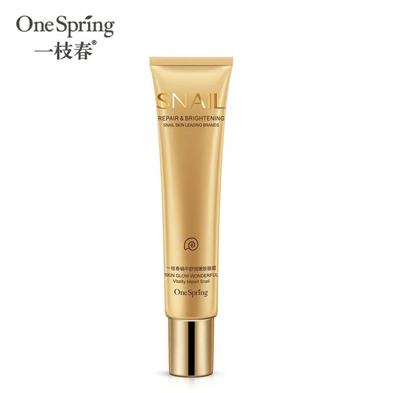 Creme para os Olhos Controle de Óleo Juventude sem Idade Venda Quente Caracol Anti Envelhecimento Rugas Círculos Escuros Hidratante Face Care 20 de óleo juventude sem idade face care