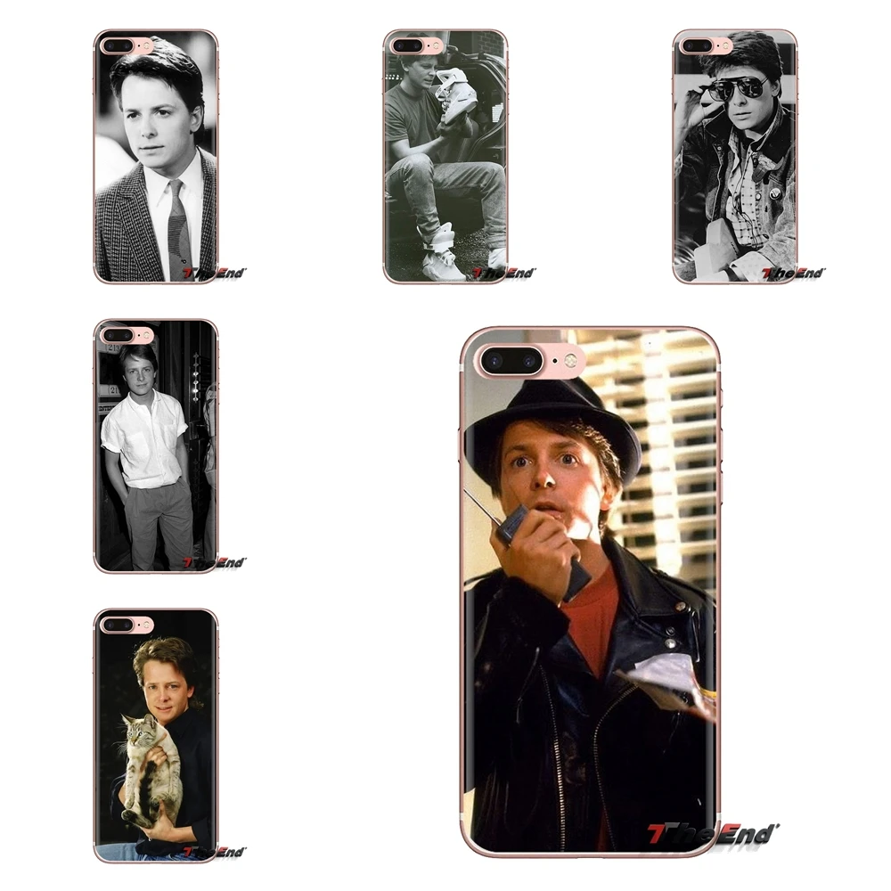 For Samsung Galaxy S3 S4 S5 Mini S6 S7 Edge S8 S9 S10 Plus Note 3 4 5 8 9 Michael J. Fox Canadian actor Art Silicone Shell Cover |