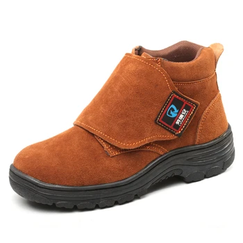 

large size men casual steel toe caps working safety shoes anti-pierce platform welder shoe spring autumn ankle security boots