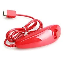 Игровой пульт Nunchuck для Nintendo Switch Gamepad, пульт дистанционного управления для wii с одной левой рукой, геймпад для консоли wii