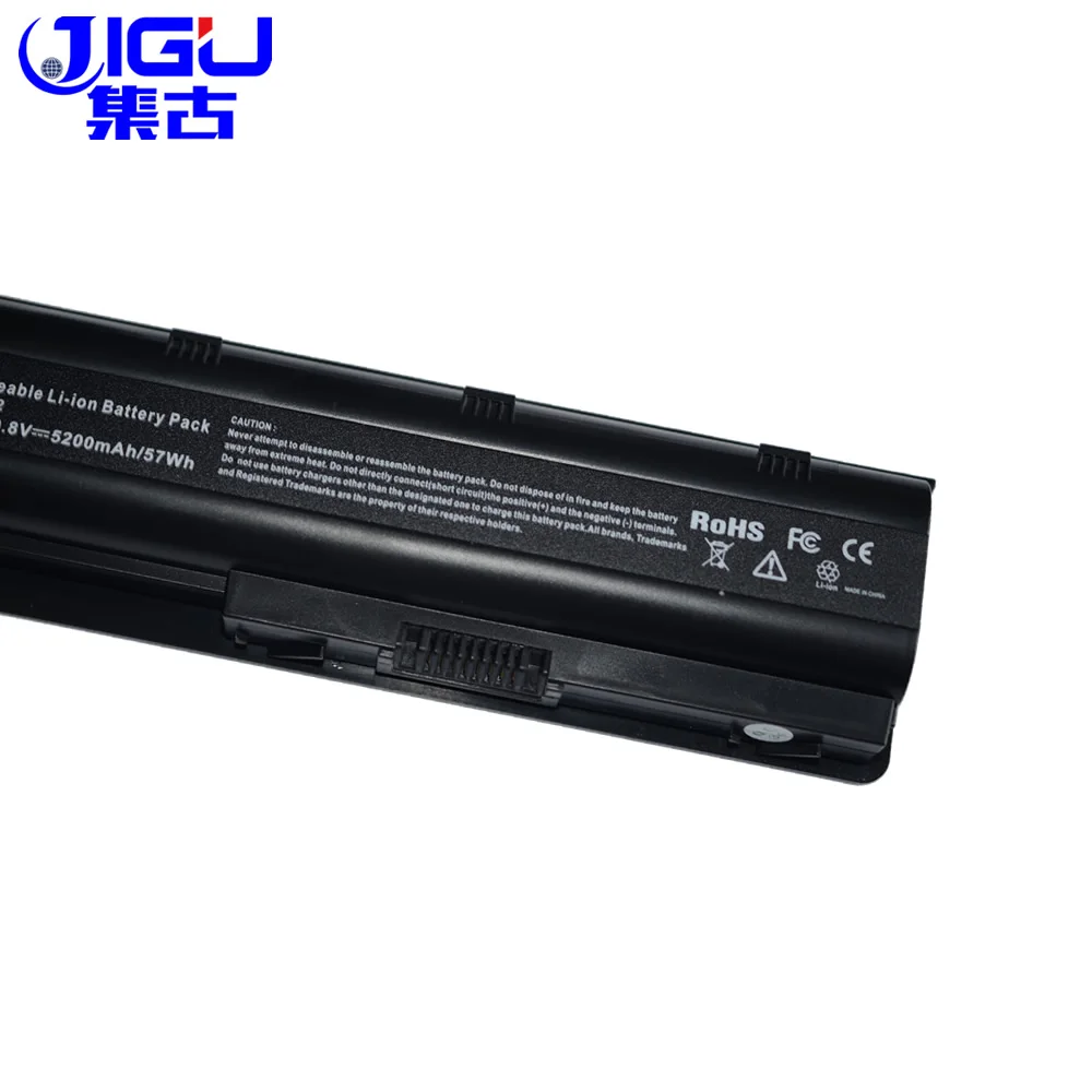 JIGU 6 ячеек Батарея для hp павильон DV3 DM4 Dv7-1400 Dv7-1200 G4 G6 G7 для Compaq CQ42 CQ32 G42 MU06 593553-001 аккумулятор большой емкости