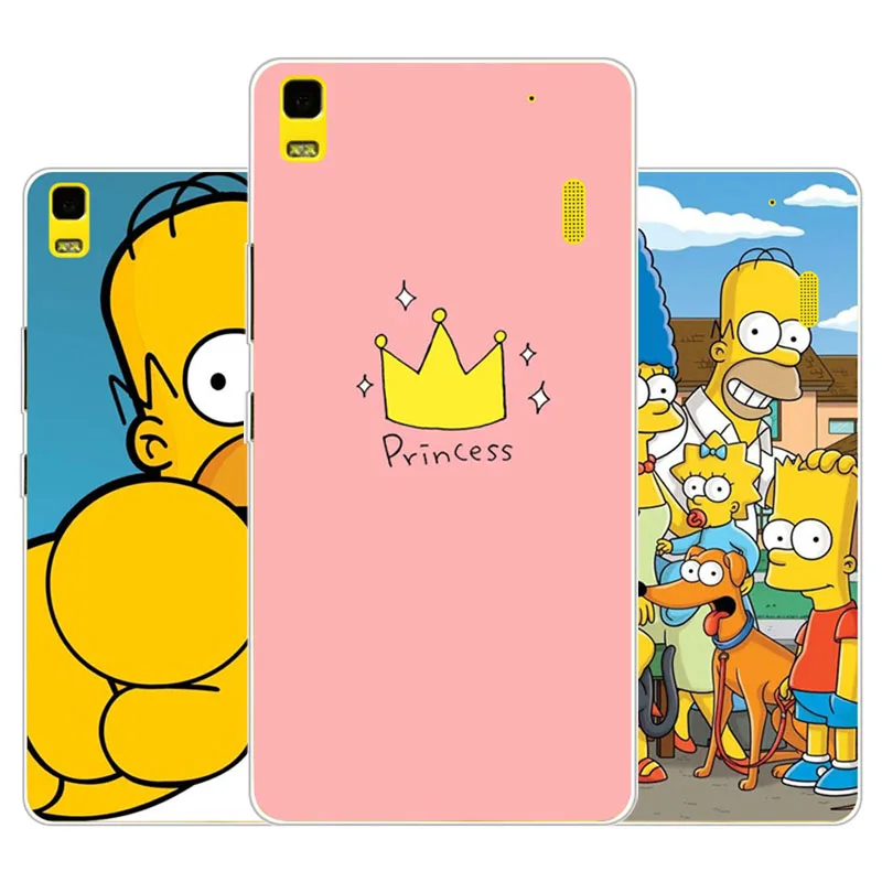 

lenovo k3 note Case,Silicon Joy crown cartoon Painting Soft TPU Back Cover for lenovo a7000 protect Phone cases