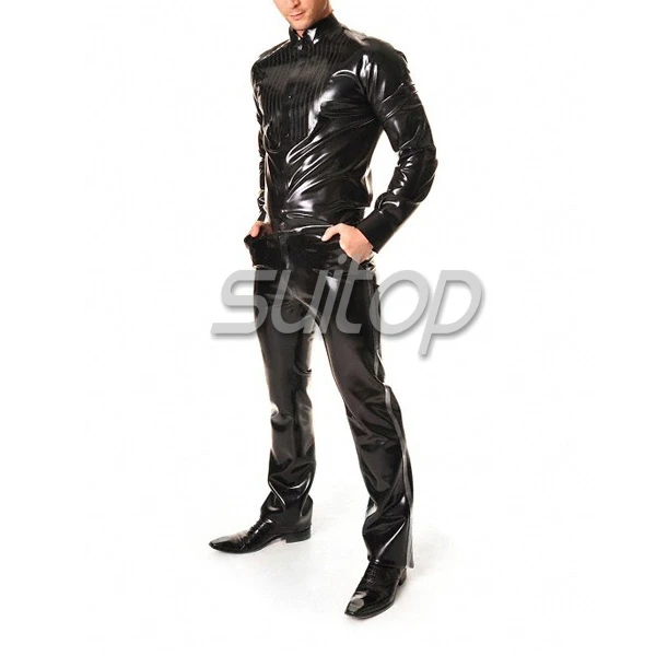 

RUBBER UNIFORMS latex jeans for man