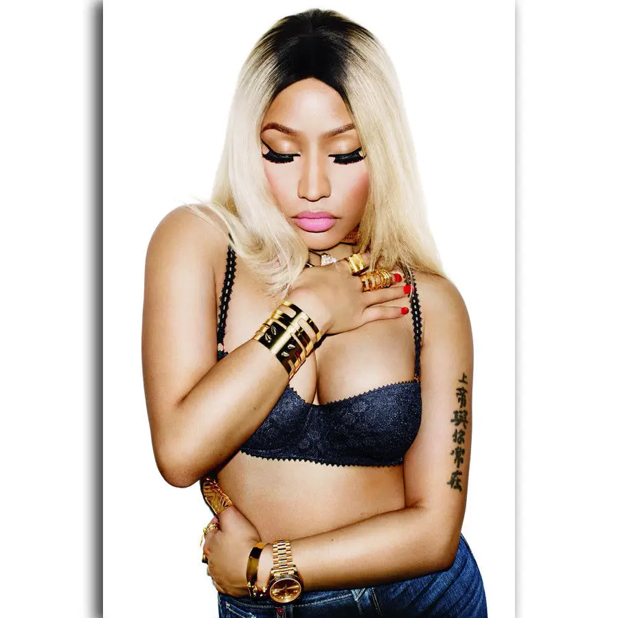 

N-2084 Nicki Minaj Rap Music Singer Rapper Star POSTER L-W Canvas Art Print Decoration 14x21 20x30 24x36