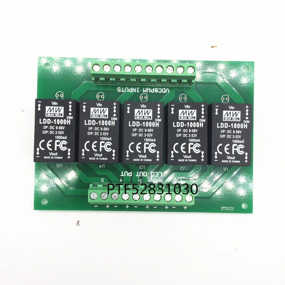 1 шт 5UP Ldd-h Светодиодные промышленные светильники meanwell для PCB с 350H 500H 700H 1000H 5 канал