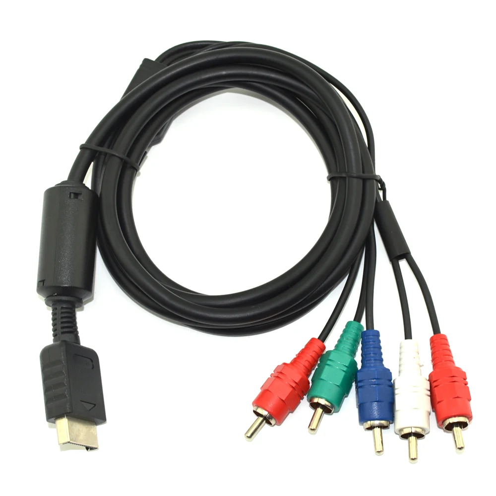  1.8 M Multi cavo Component AV Audio Video HD TV Via Cavo Per Playstion 2 Per PS2 per PS3 Controller