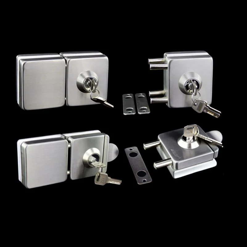 Mobile home sliding glass door lock
