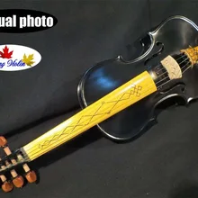 Strad стиль Best craft 5 струн 4/4 электрическая скрипка+ акустическая скрипка#8453