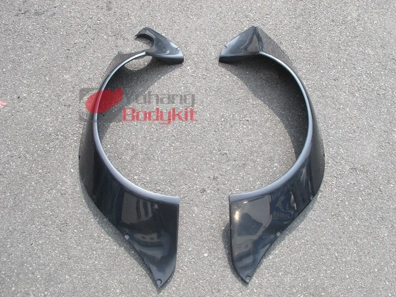 FRP-FIBER-GLASS-ROCKET-RB-WIDE-AERO-STYLE-FRONT-REAR-FENDER-FLARE-FOR-RX7-FD3S_