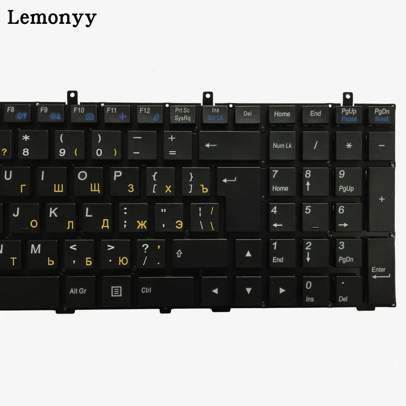  Russian laptop Keyboard for DNS Clevo W355 W355SSQ W355SDQ W355STQ W670SCQ W670SJQ W670SRQ W670SHQ 