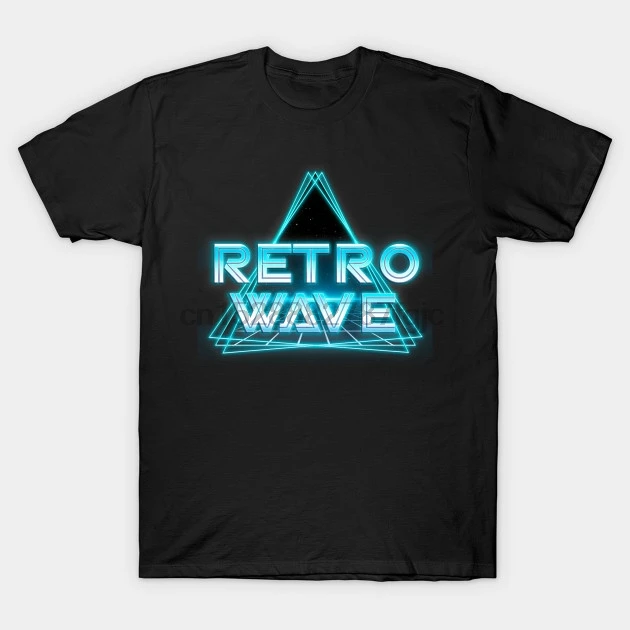 

Men tshirt Short sleeve Retrowave Retro T Shirt Women t-shirt