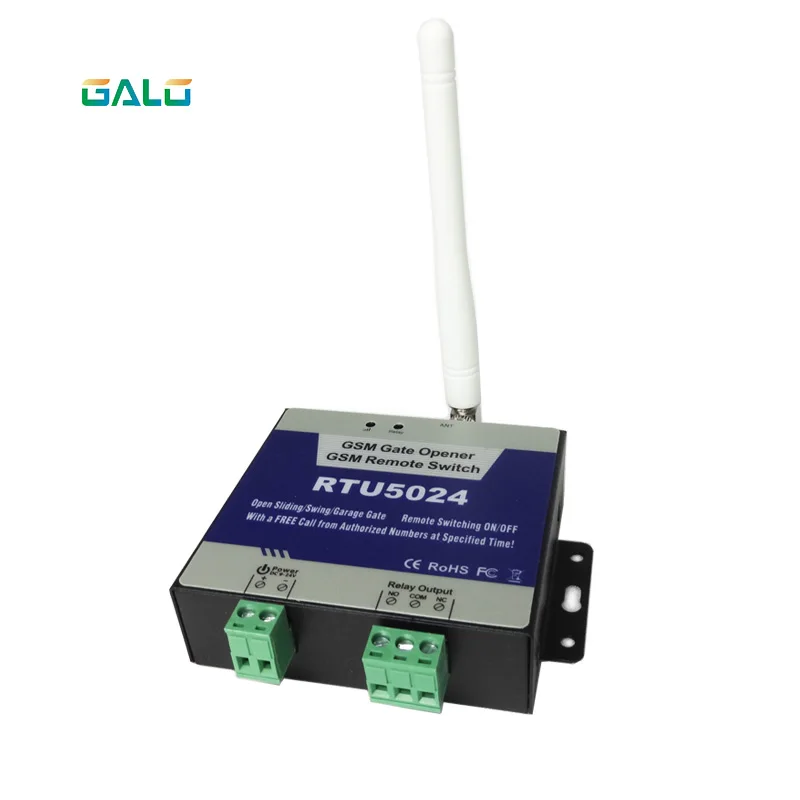 

RTU5024 GSM Gate Opener Relay Switch Remote Access Control By Free Call iphone and android app support