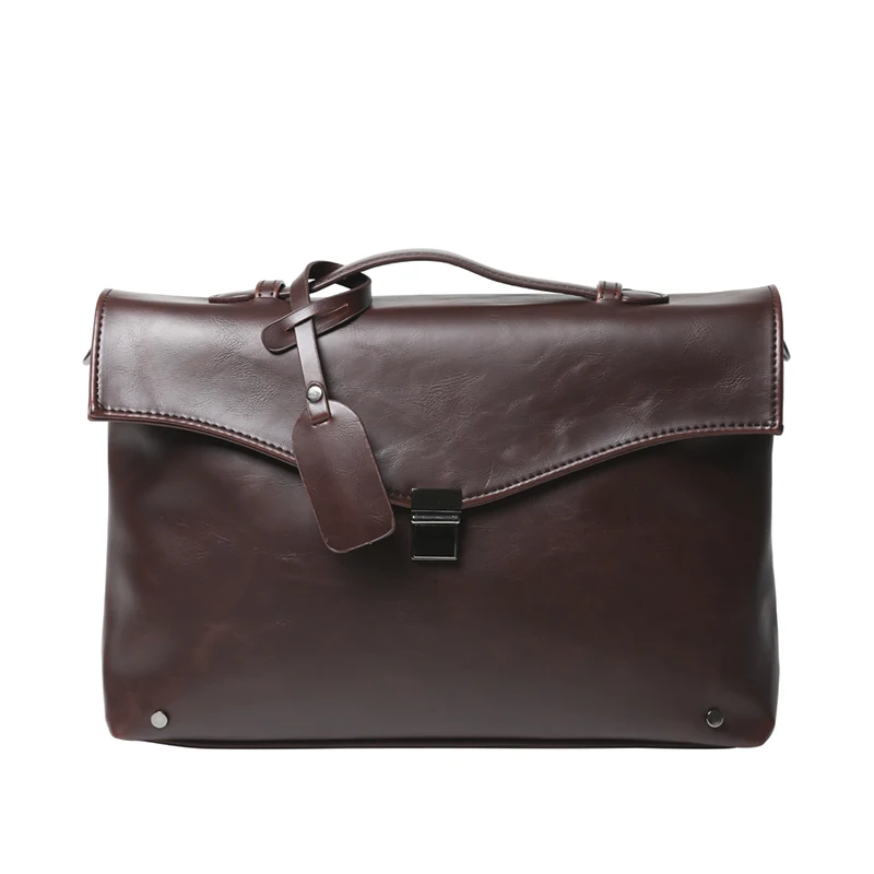 جديد مجنون الحصان بو الجلود الرجال حقيبة يد الأزياء Crossbody حقائب كتف حقيبة ساعي جديد حقيبة للذكور حقائب