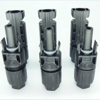 

200 Pairs IP68 Waterproof Solar Power Connector Male Female M/F PV Wire Cable Connectors for Solar Plant LJQ120