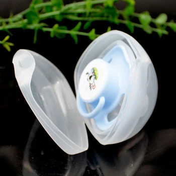 

Portable Baby Pacifier Case Box Nipple Shield Case Boy Girl Dustproof Pacifier Storage