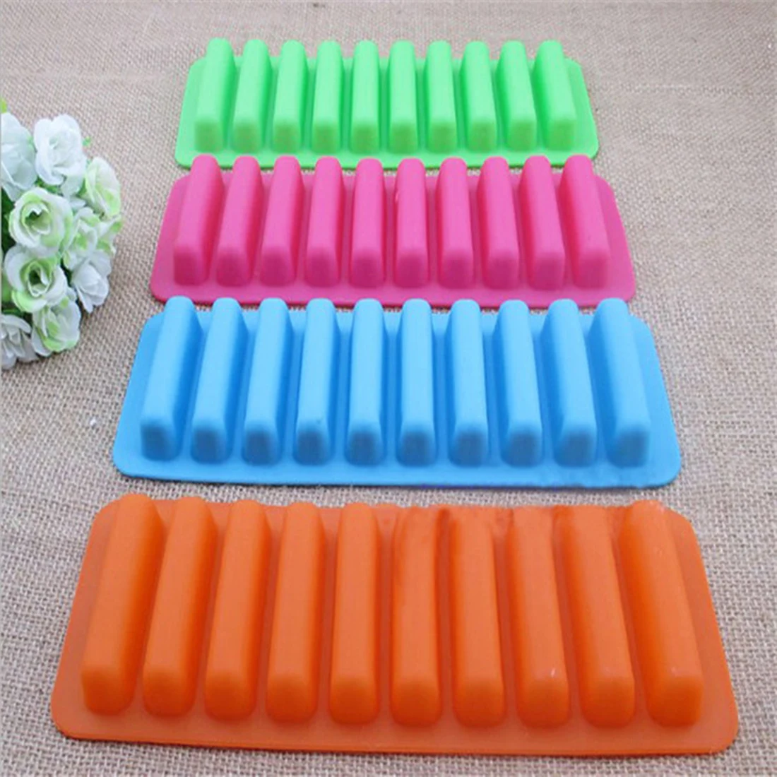 Special Cylinder Ice Cube Tray Mould Freeze Pudding Jelly Chocolate Mold Y SQca