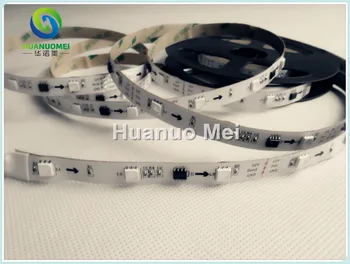 

magic digital dream color rgb led strip ws2811,DC12V,10pcs ws2811 IC and 30pcs 5050 SMD RGB each meter;non-waterproof IP20