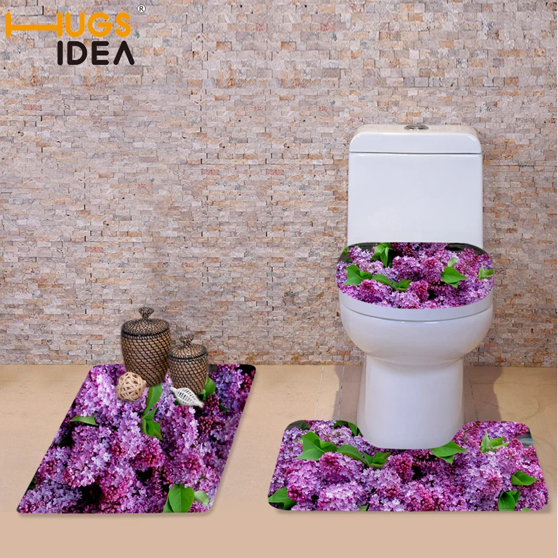 FORUDESIGNS 3 Piece Set Toilet Seat Cover Wc Set Leaf Sunflower Printed Bathroom Rug Warm Washable Mat for Bathroom and Toilet
FORUDESIGNS 3 Piece Set Toilet Seat Cover Wc Set Leaf Sunflower Printed Bathroom Rug Warm Washable Mat for Bathroom and Toilet