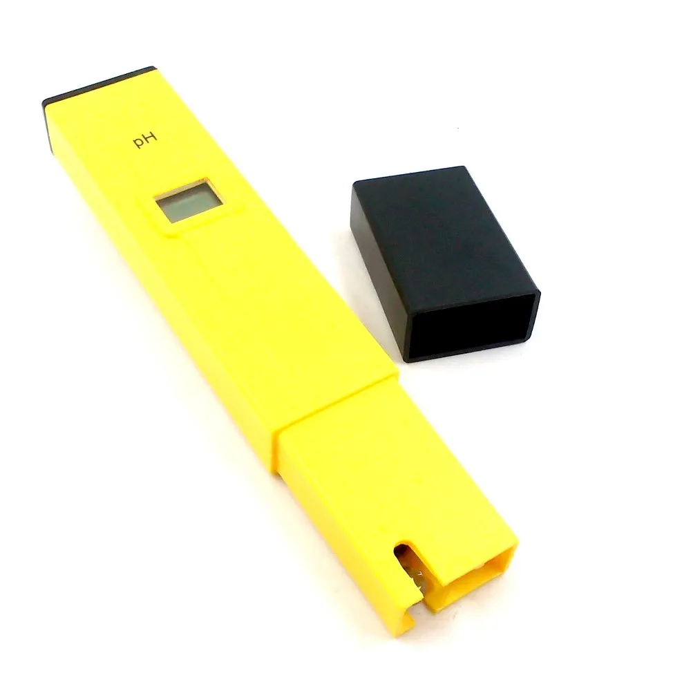 10pcs Digital PH Meter digital PH Tester 0-14 Pocket PH Pen Aquarium PH monitor with retail box