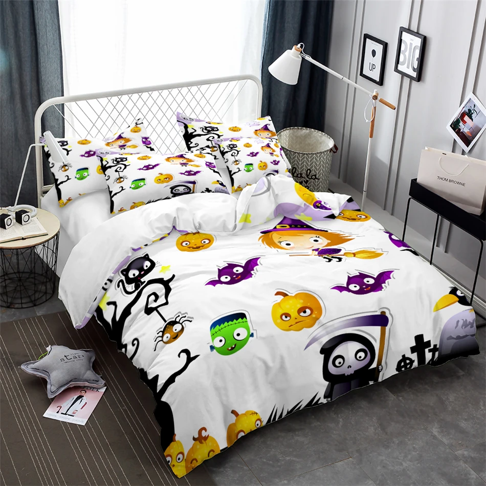 Cartoon Bedding Set For Kids Elf Designer Duvet Cover Horrifying Cartoon Bedding Set For Kids Elf Designer Duvet Cover Horrifying Mini Animal Printed Bed Line Boy 3pcs Full Twin In Sets From Home