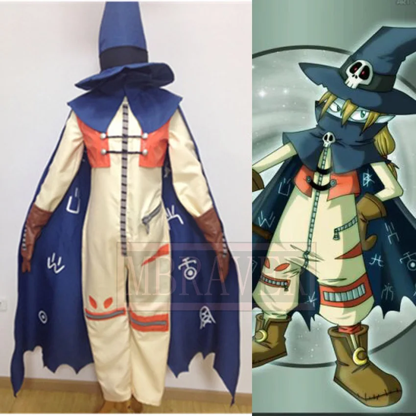 Аниме Digimon Adventure Digital Monster Wizarmon костюм для косплея на заказ|costumes uk|costume worldcostumes twins |