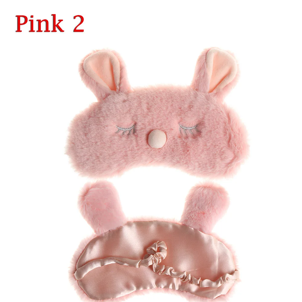

1PC Cute Rabbit/Koala Sleeping Relaxing Sleep Eye Masks Deep Silk Gel Shade Eyepatch Eye Mask Rest Relax Useful Travel Tool