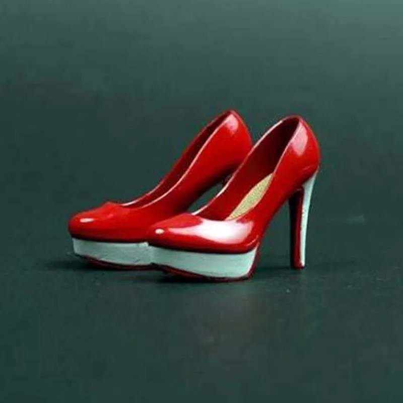 Mini SYL Red H//Heels with Ankle Strap 12/" Action Figure 1//6th Scale Access