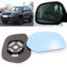 Для Chery Tiggo 3 большое поле зрения голубое зеркало анти Автомобильное зеркало заднего вида Отопление модифицированное широкоугольное отражающее зеркало заднего вида le
