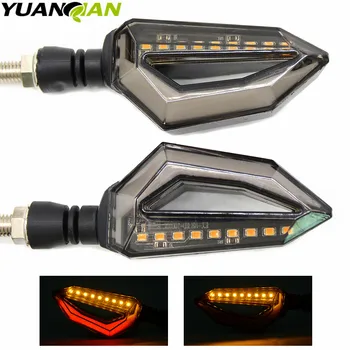 

Motorcycle modified Turn signals waterproof turn lights LED direction lamp decorative Signal lights Daytime lamp free shipping