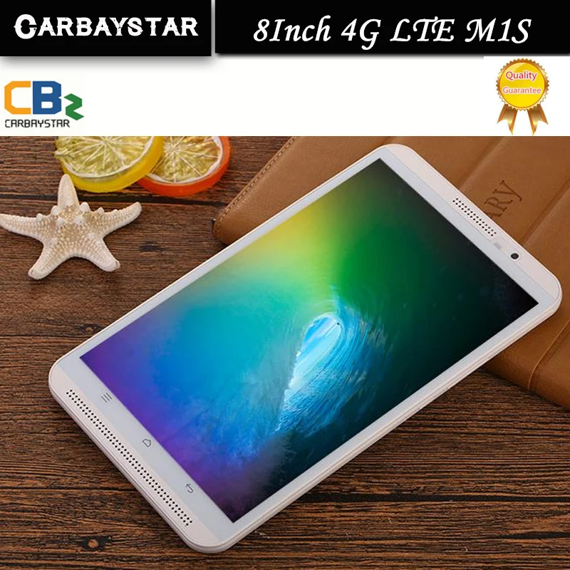 CARBAYSTAR Octa Core 8 inch Double SIM card M1S Tablet Pc 4G LTE phone mobile metal