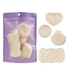 1 Набор Konjac мыть лицевые губки слоеного лица тела забота о здоровье очищение кожи- MS