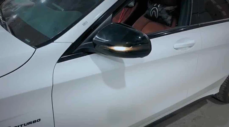 Для Benz C Class W205 GLC X253 E W213 S W222 динамический мигающий сигнал поворота крыло светодиодный зеркало заднего вида Индикатор для зеркала мигалки лампы